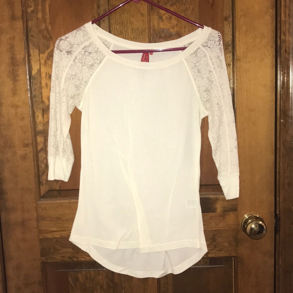 White Half Sleeve Shirt